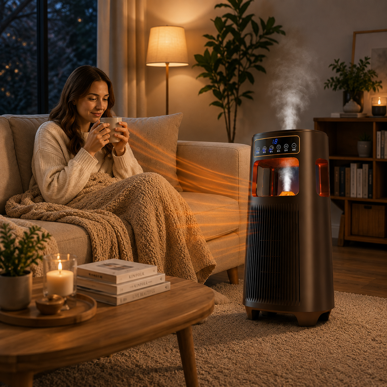 HeatMist Ceramic Fan Heater