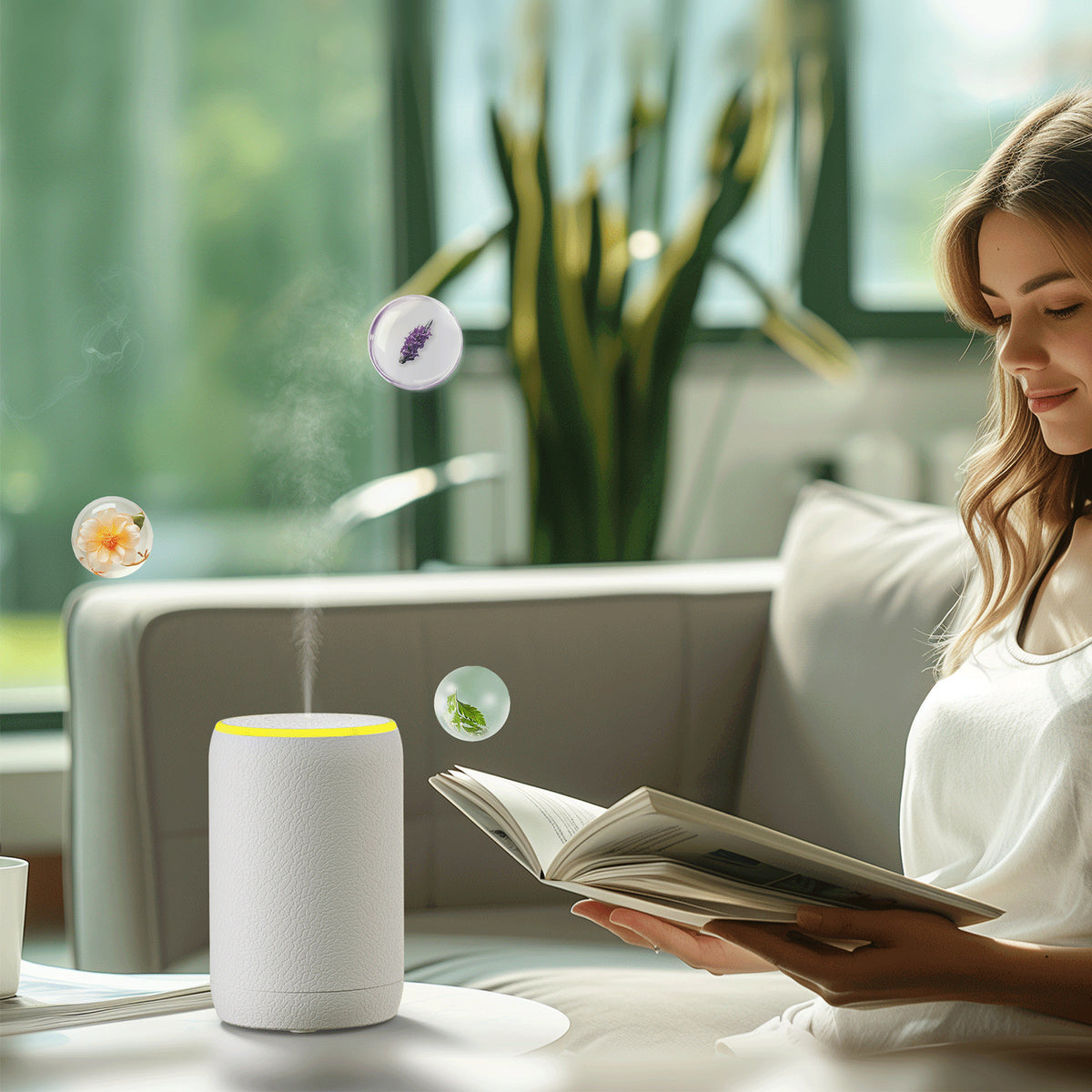 AromaMist Waterless Essential Oil Diffuser