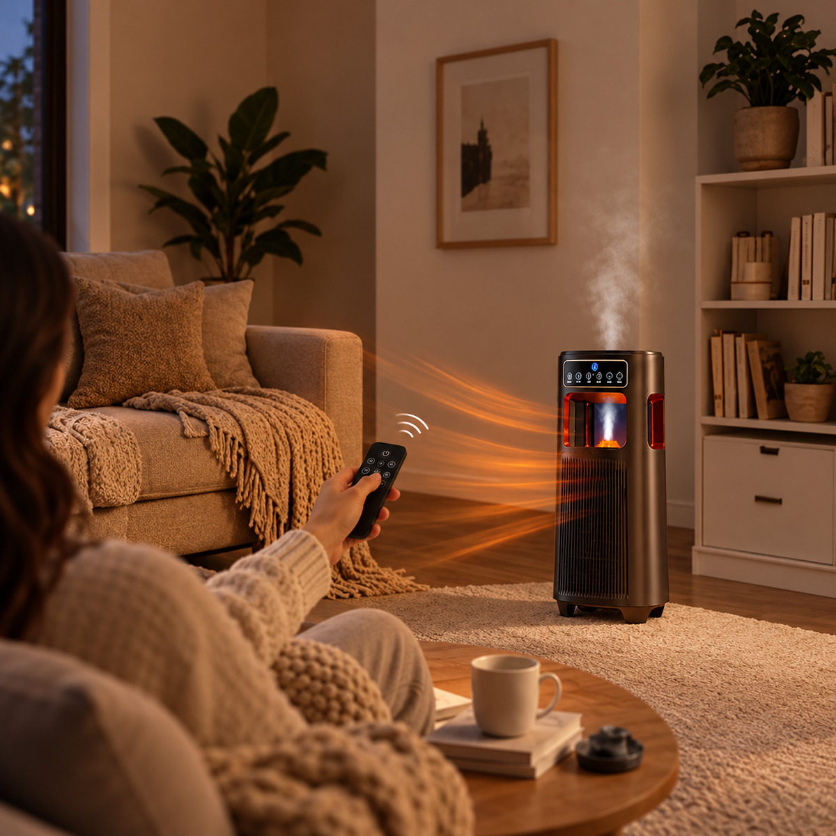 HeatMist Ceramic Fan Heater