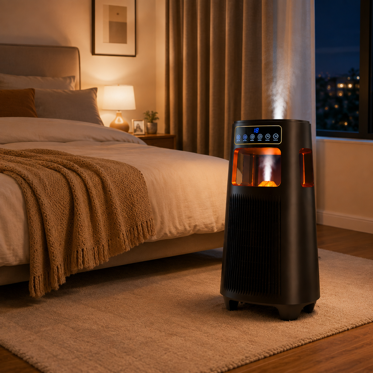 HeatMist Ceramic Fan Heater